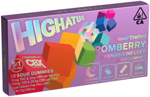 Highatus Gummies - Pomberry